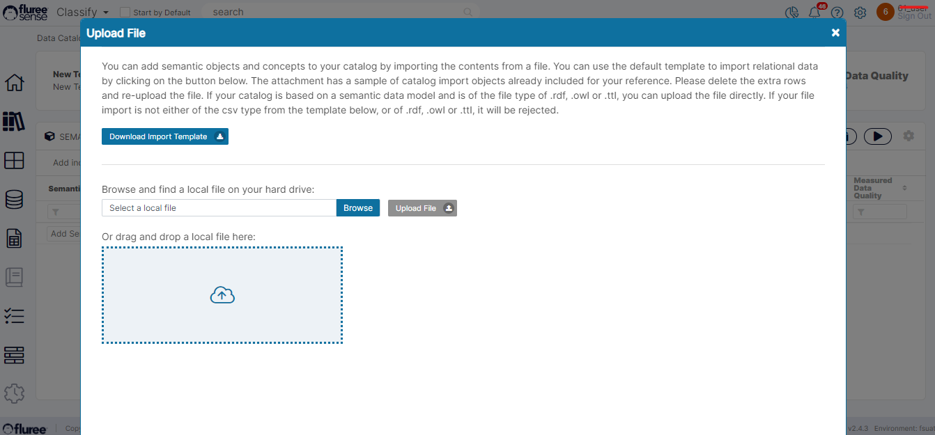 import semantic graph format schema